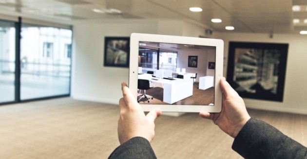 Augmented reality alllows people to interact with digital items in real space.