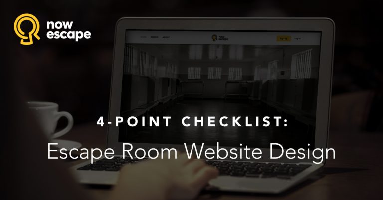 4-Point Checklist: Escape Room Website Design