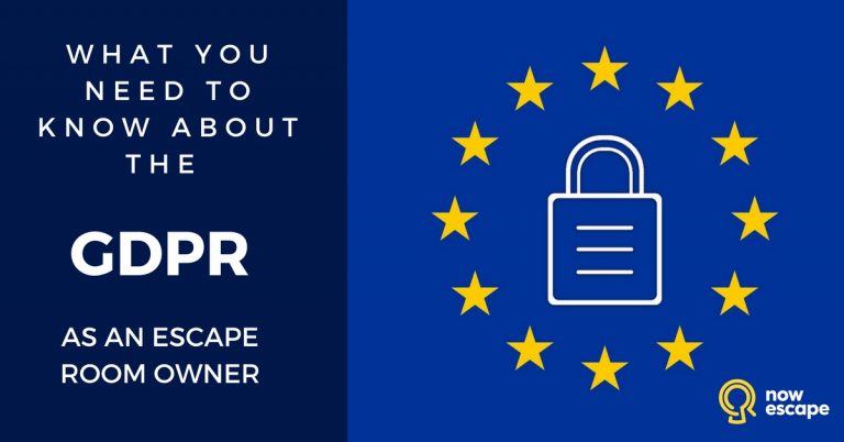 What You Need to Know About the GDPR as an Escape Room Owner