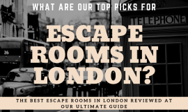 What are our top picks for escape rooms in London?
